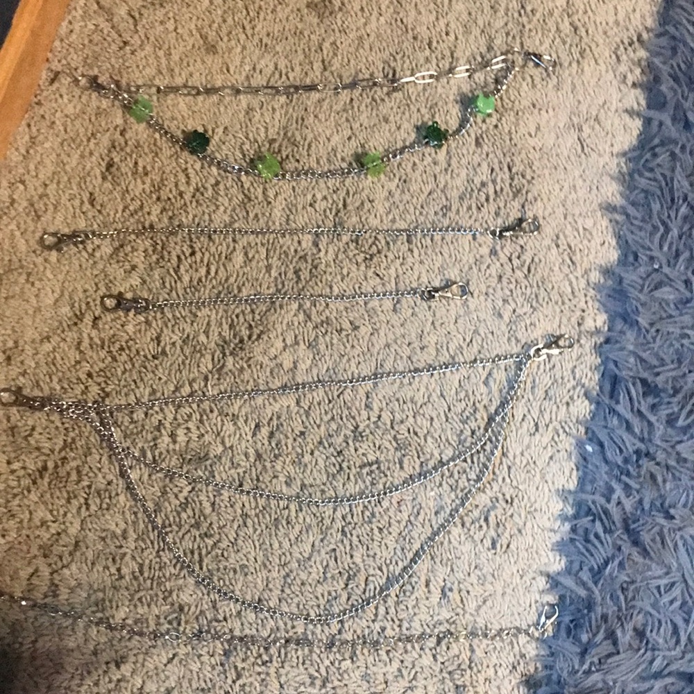 5 piece belt chains
